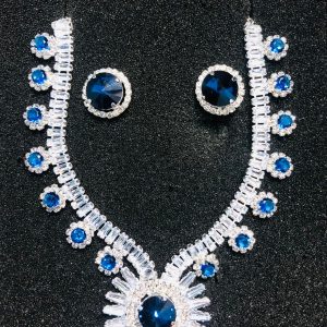 Blue 10 Marmaid Nacklace