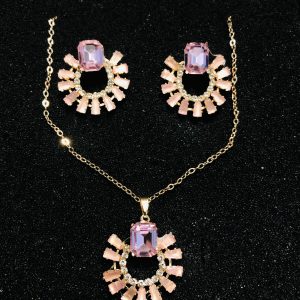 Pink Flow Marmaid Nacklace